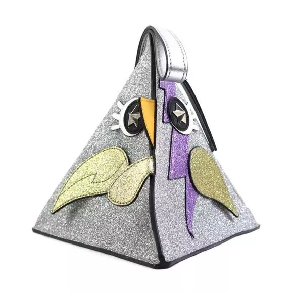 GUCCI Handbag Silver/Multicolor Leather - - Picture 2 of 13